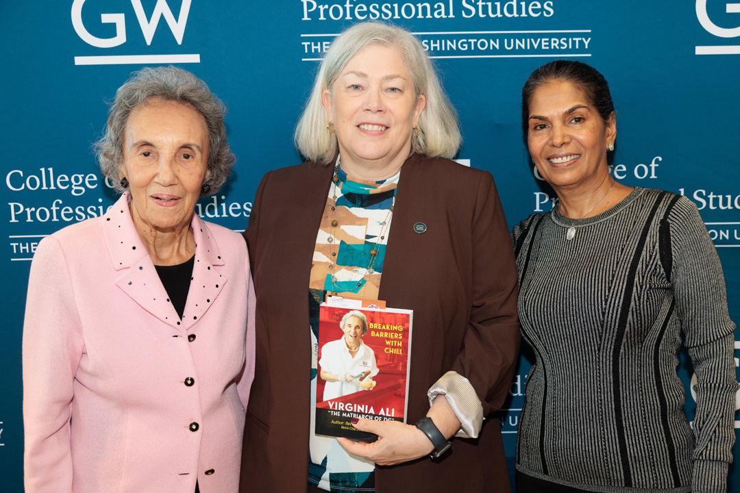 Virginia Ali, Ellen Granberg and Vida Ali