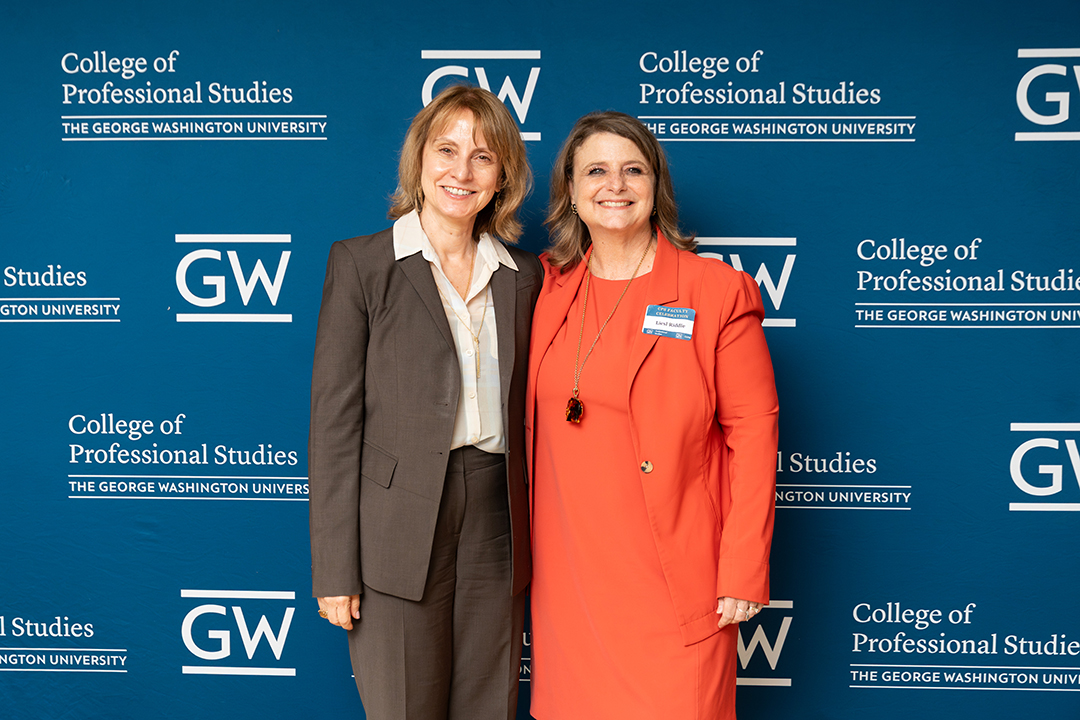 Elaine Lammert and CPS Dean Riddle