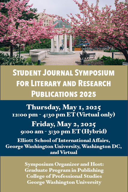 student journal symposium flyer