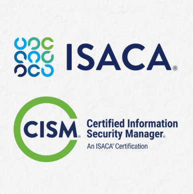 ISACA and CISM logos