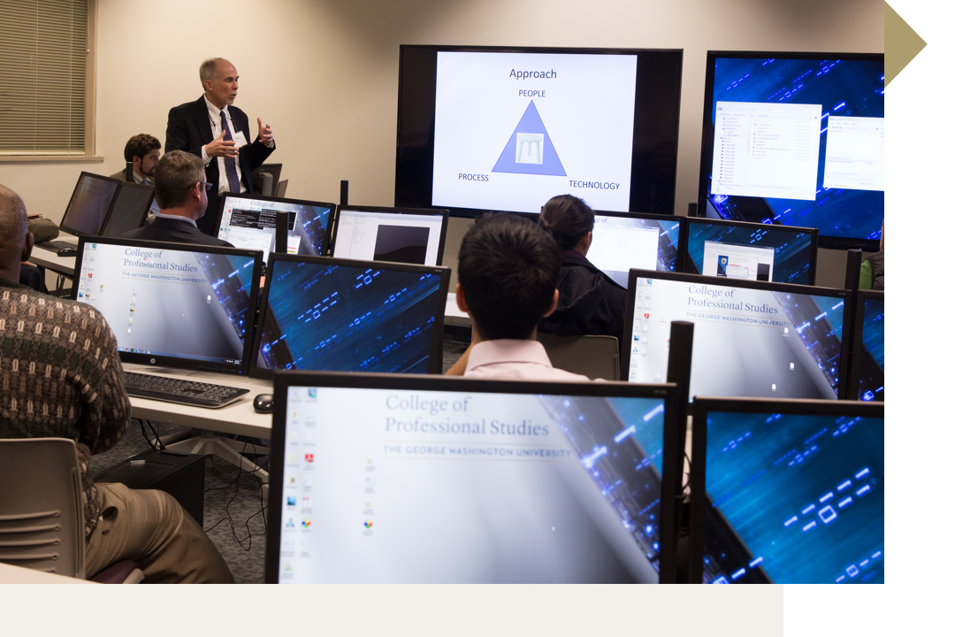 Students looking at computer screens