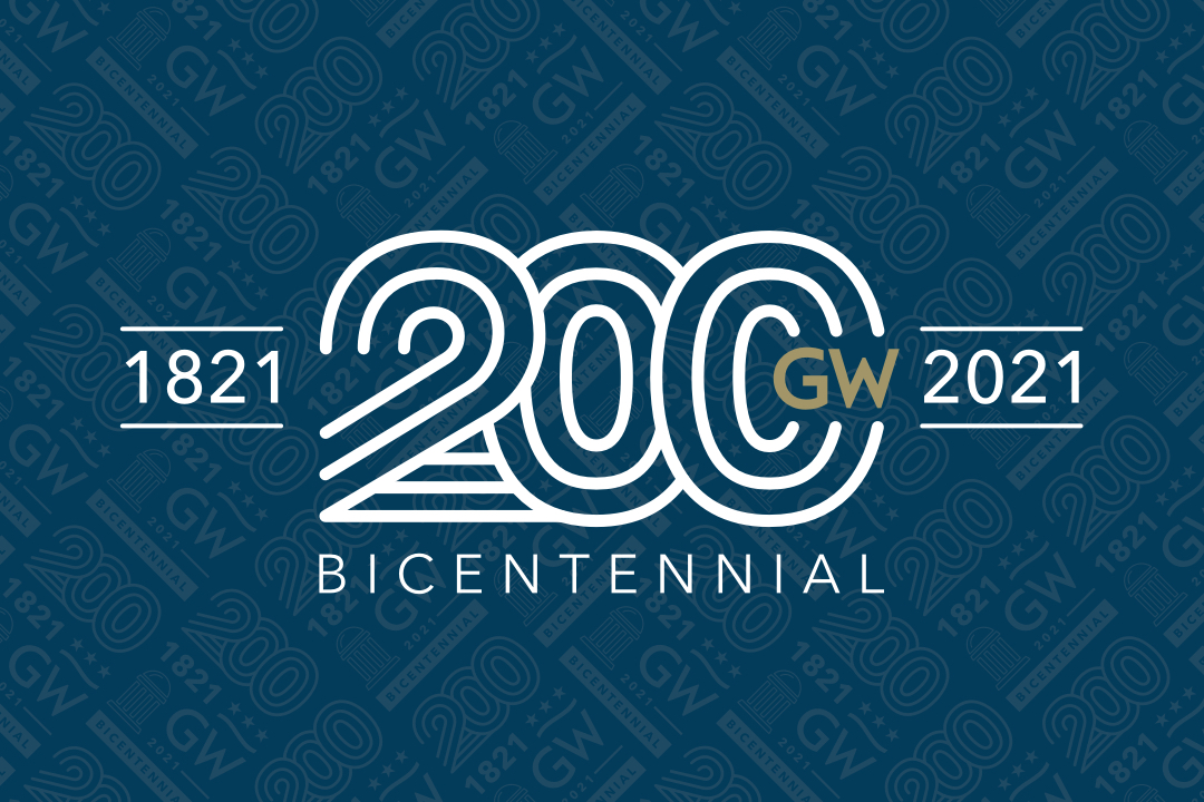GW Bicentennial 1821-2021