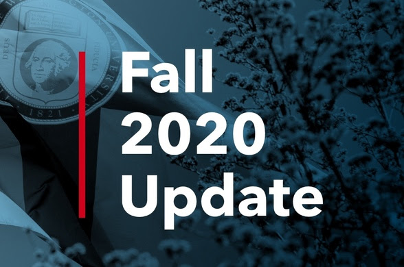 Fall 2020 update, GW seal in background