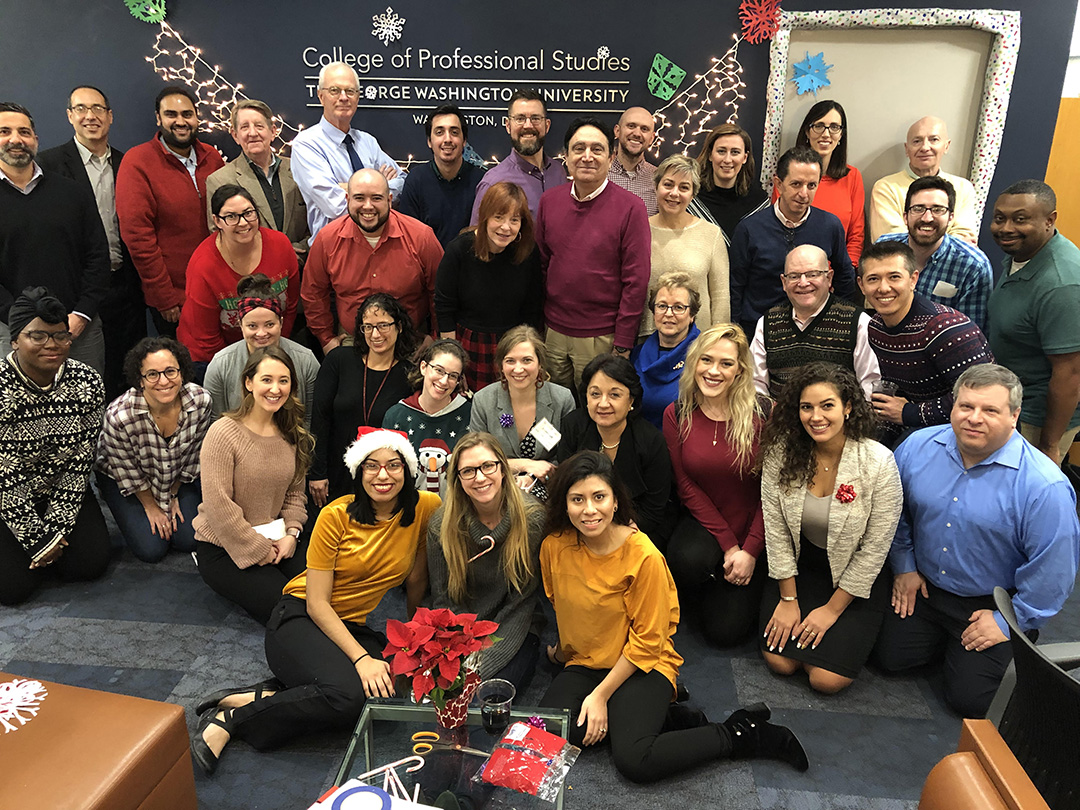 CPS Potluck group photo December 2018