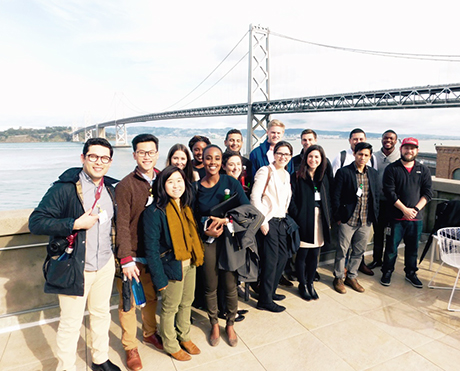 Bay Bridge and GW Students