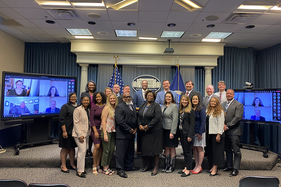 SLDP August 2022 graduates at USDA