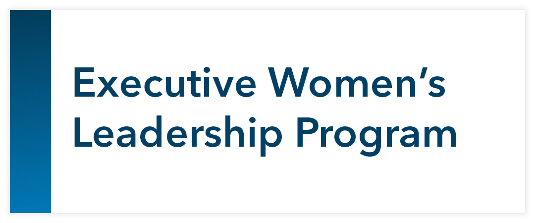 Executive Women's Leadership Program
