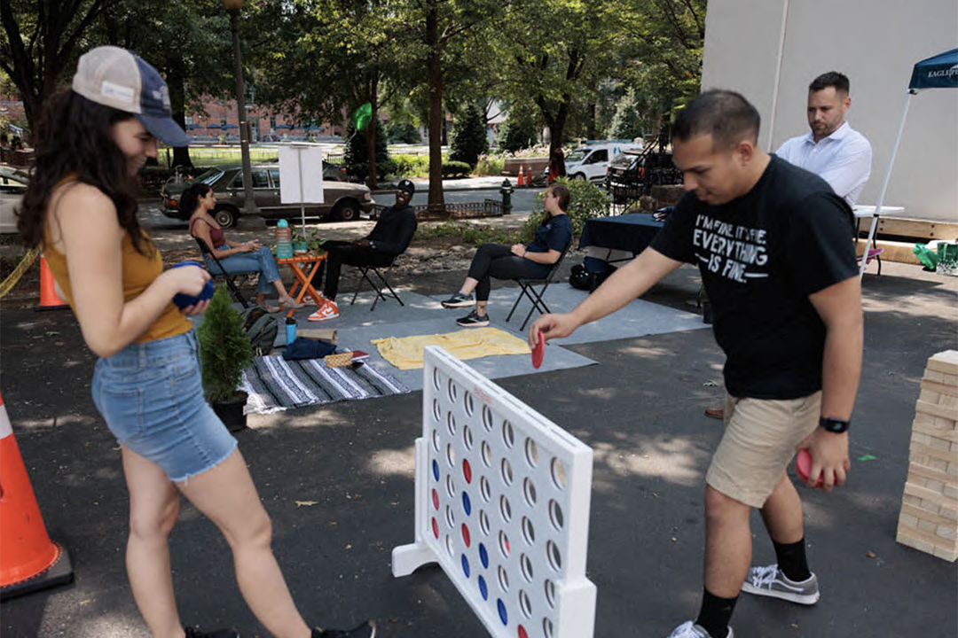 Parking Day at GW Campus