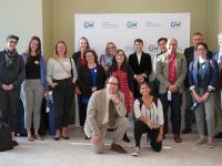 Publishing conference group shot