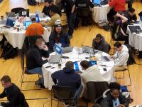 Cyber BPS students at VA competition