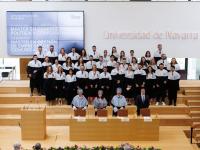 Group of University of Navarra graduates 