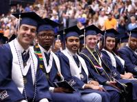 Students at 2018 graduation