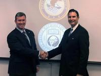 Prof. Billingsley with DOJ guest speaker