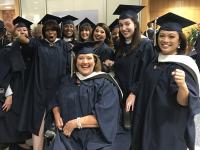 SPR students at 2017 Commencement