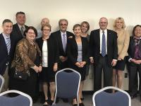 LeBlanc with CPS faculty