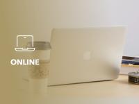 Online; laptop