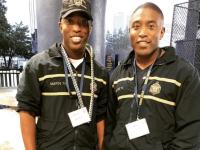 Twins Lorenzo (left) and Lavontay Santos