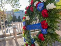 Memorial day wreath - GW Remembers