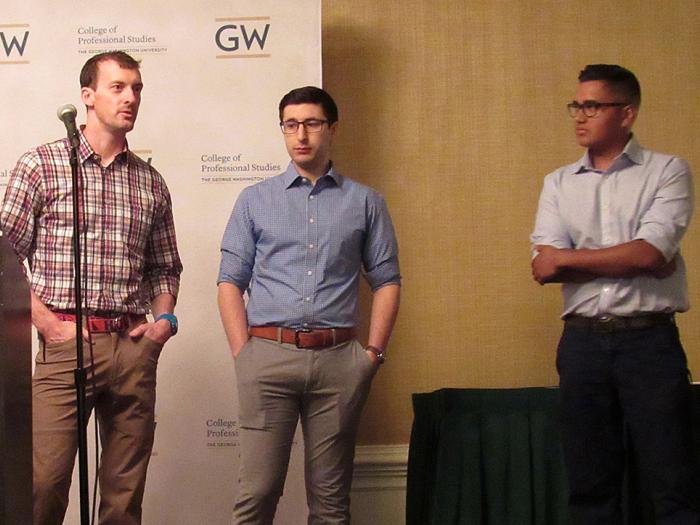 Final student project presentation for bootcamp - 3 men
