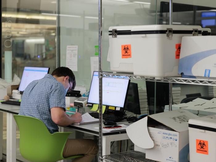 GW Public Health Lab, covid testing