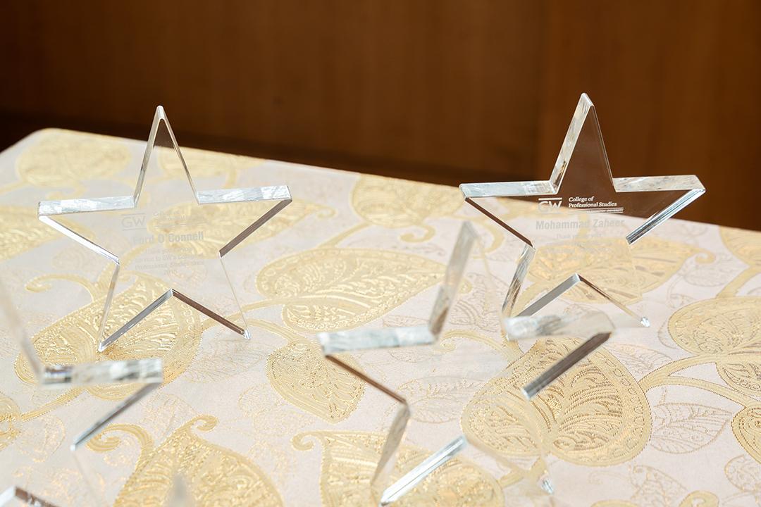 Awards in shape of  star