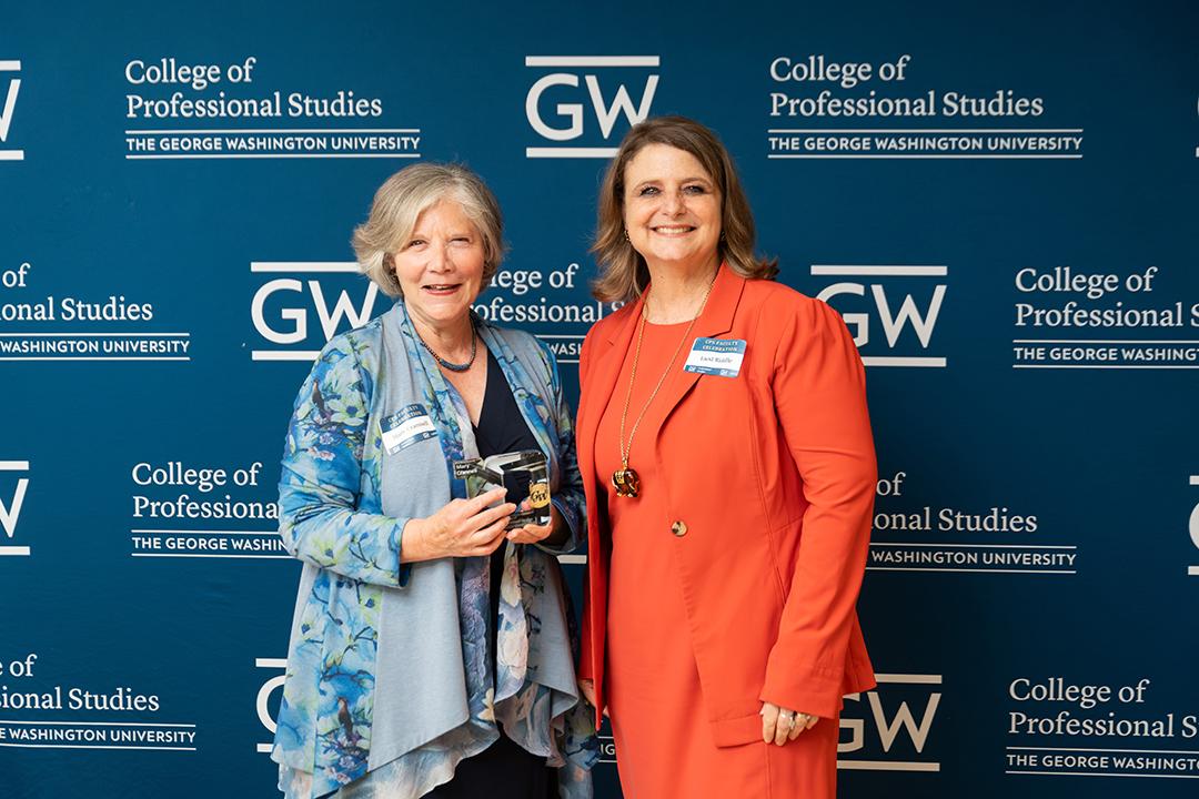 Dean Riddle with Mary Crannell