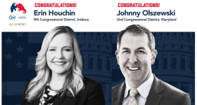 Congratulations! Erin Houchin, 9th Congressional District, Indiana and Johnny Olszewski, 2nd Congressional District, Maryland